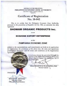 philippine peza|peza certificate of registration.